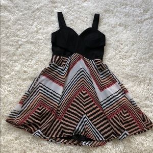 Pretty Flowy Dress with Cut Outs